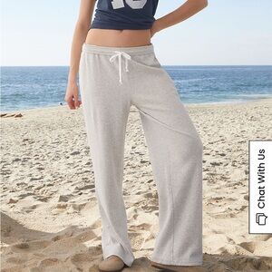 Brandy Melville waffle sweatpants